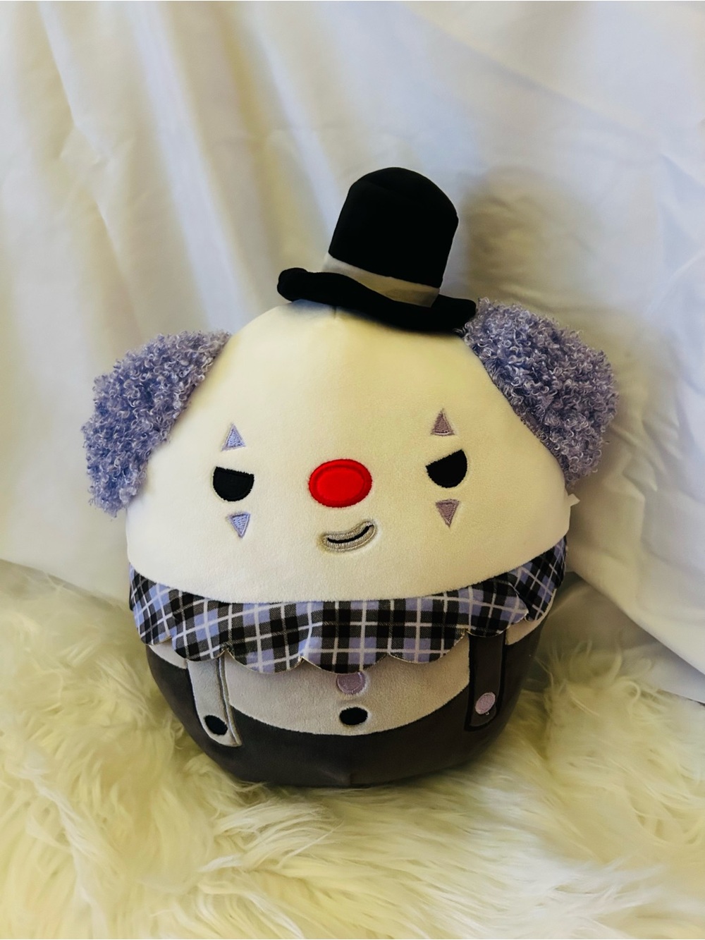 🖤💜🤡 Mrs.K 10’’ squishmallow 🤡💜🖤